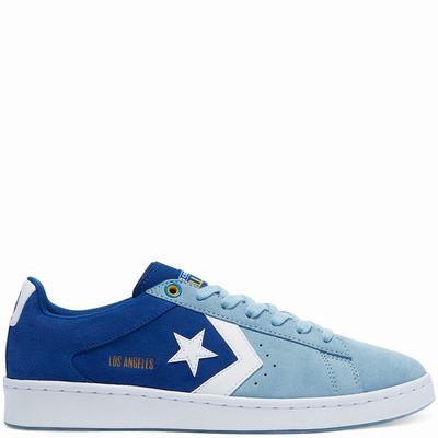 Női Converse Heart Of The City Pro Leather Tornacipő CO3015749 Kék/Fehér